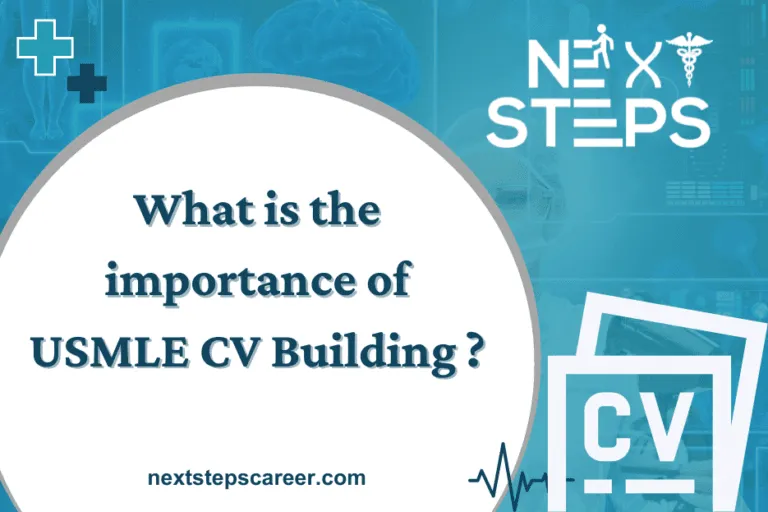 What is the importance of USMLE CV Building ?