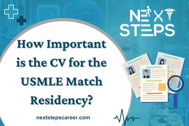 How Important is the CV for the USMLE Match Residency?