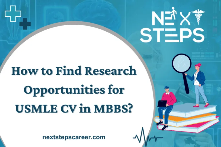 How to Find Research Opportunities for USMLE CV in MBBS?