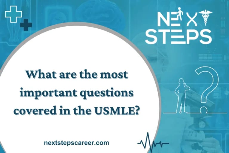 What are the most important questions covered in the USMLE?
