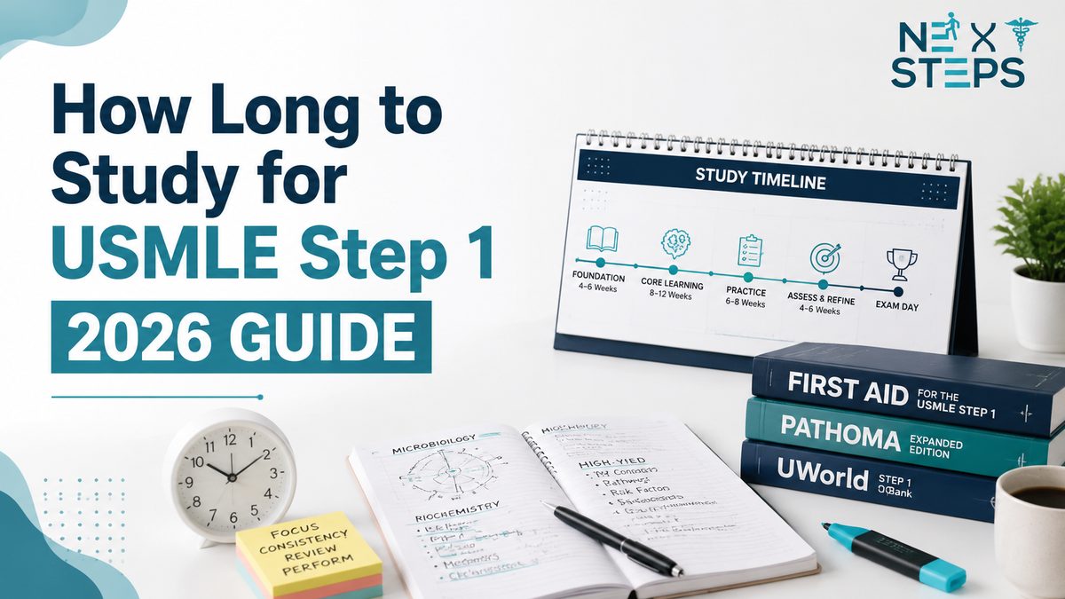 How Long to Study for USMLE Step 1? (2026 Guide)