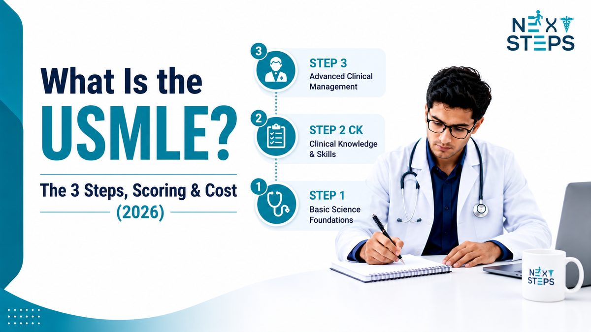 What Is the USMLE? The 3 Steps, Scoring & Cost (2026)